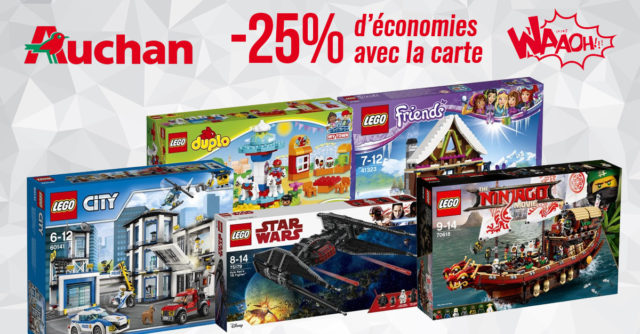 Promo Auchan LEGO 2018