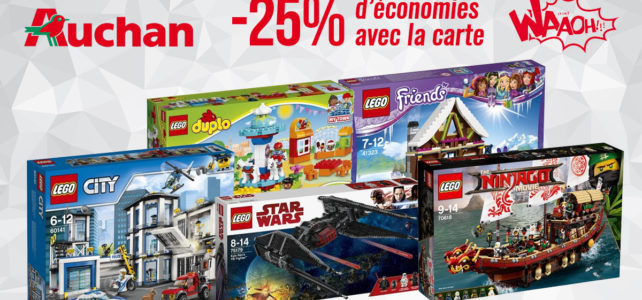 Promo LEGO Auchan 2018