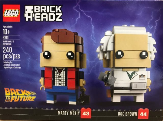 LEGO BrickHeadz Retour vers le Futur 41611