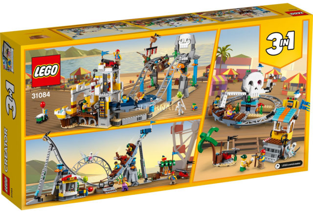 LEGO 31084 Pirates Rollercoaster back