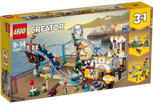 LEGO 31084 Pirates Rollercoaster box
