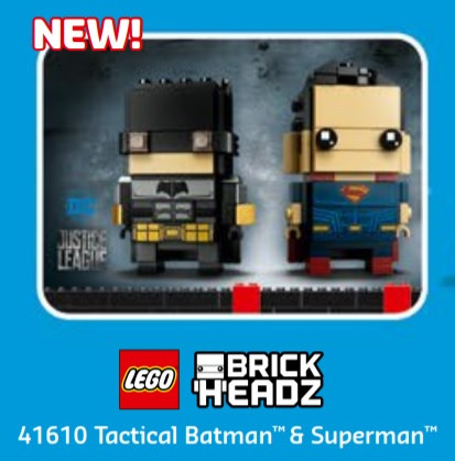 LEGO BrickHeadz 41610 Tactical Batman & Superman