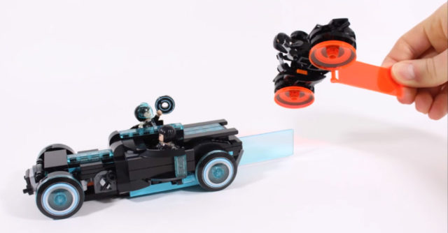 Light Car alternative LEGO Ideas 21314 TRON Legacy