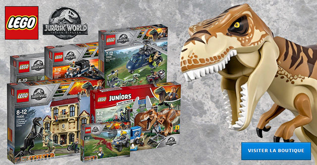 Nouveautés LEGO Jurassic World 2 Fallen Kingdom