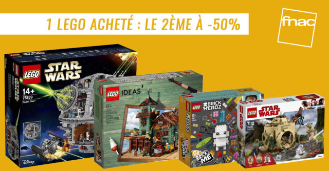 Promo LEGO Fnac