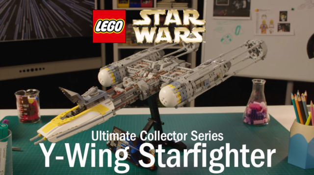 LEGO 75181 Star Wars UCS Y-Wing vidéo des designers