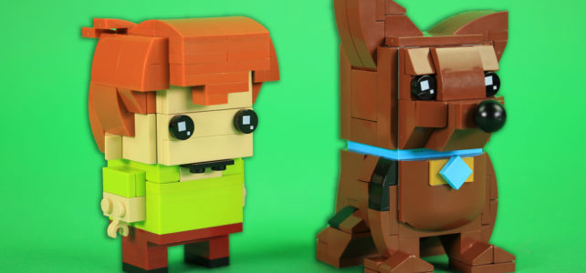 Duo Brickheadz Scooby-Doo et Sammy