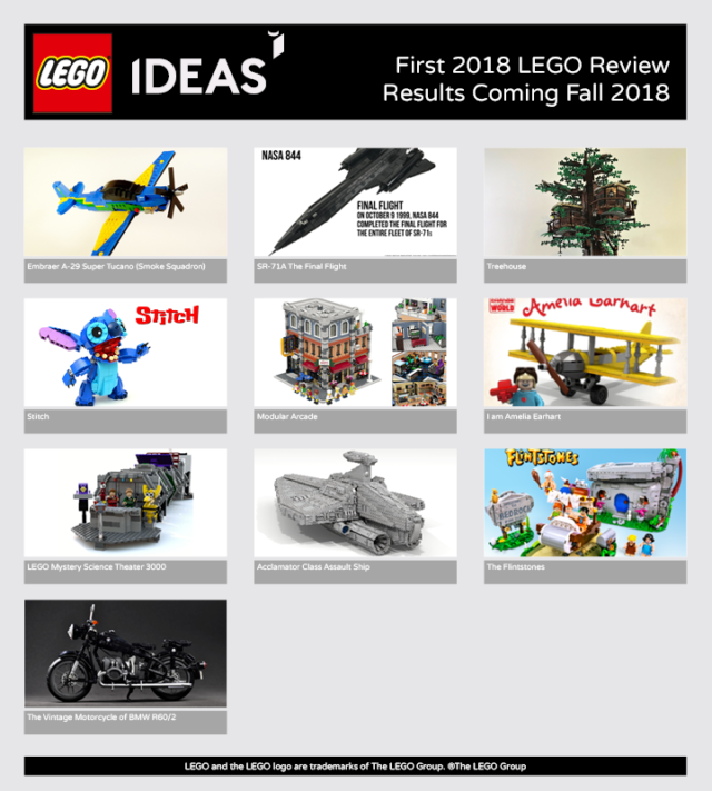 LEGO Ideas 2018