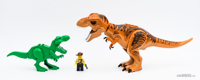 LEGO T-Rex VS T-Rex