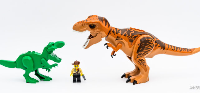 LEGO T-Rex VS T-Rex