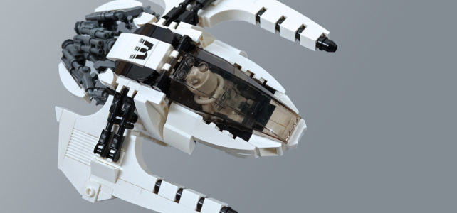 LEGO Whitetron spaceship