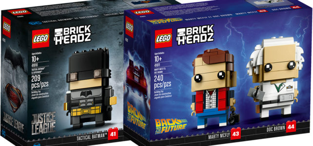 Nouveautés LEGO BrickHeadz mai 2018
