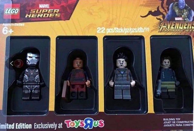 Pack ToysRUs Avengers Infinity War Bricktober 2018