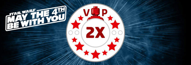 Points LEGO VIP x2 Star Wars May the 4th
