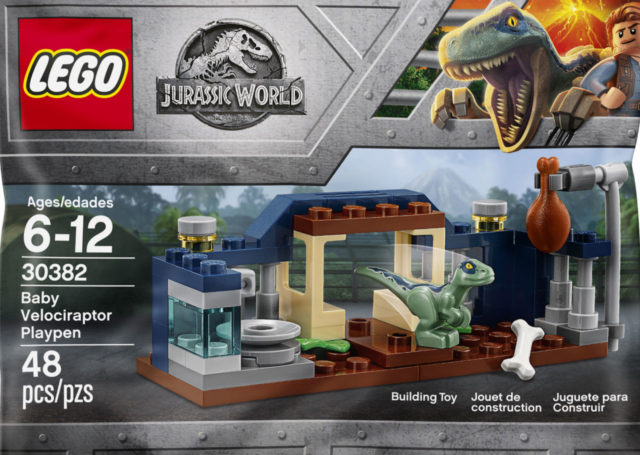 LEGO Jurassic World 30382 Velociraptor Playpen