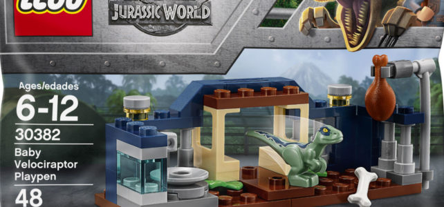 LEGO Jurassic World 30382 Velociraptor Playpen