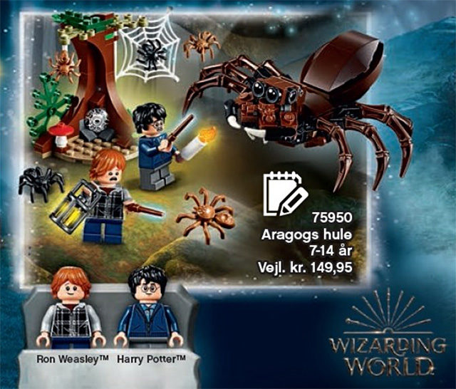 LEGO Harry Potter 75950 Aragog