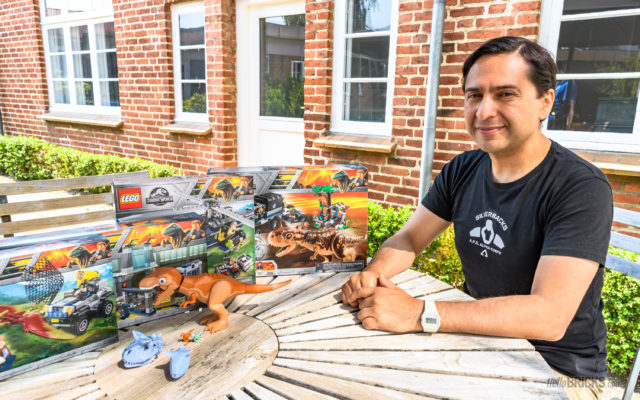 Interview Luis Castaneda toy doctor LEGO Jurassic World