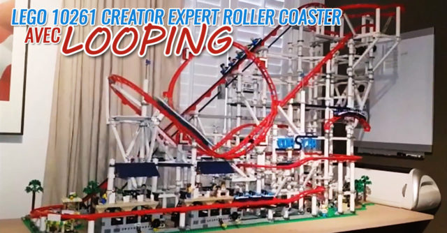 LEGO 10261 Creator Expert Roller Coaster looping