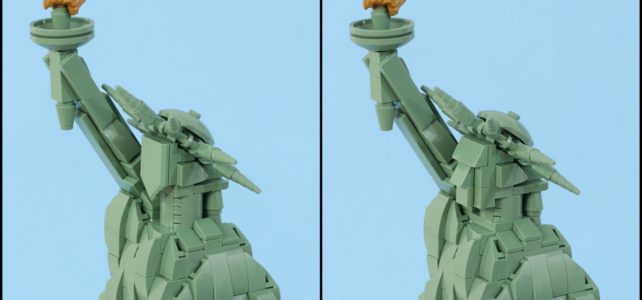 LEGO Architecture 21042 Statue of Liberty facelift