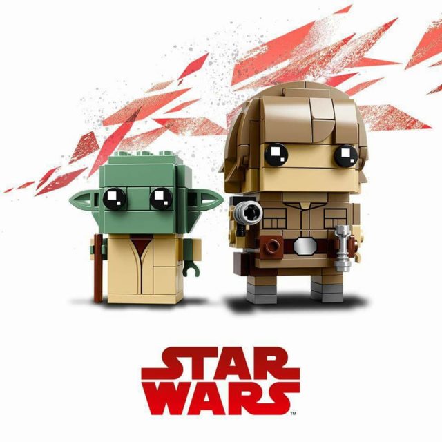 LEGO BrickHeadz Star Wars 41627 Luke Skywalker et Yoda