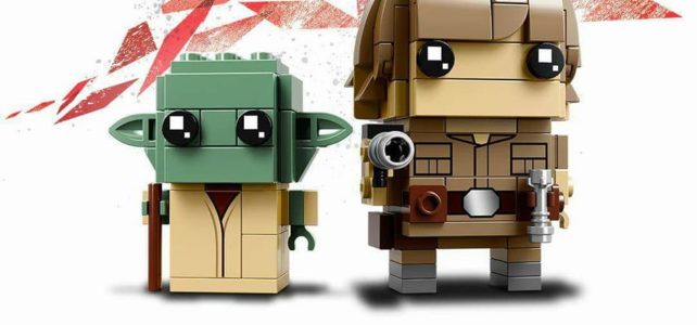 LEGO BrickHeadz Star Wars 41627 Luke Skywalker et Yoda