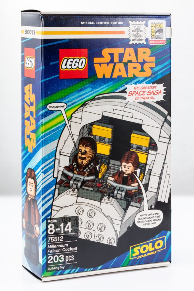 LEGO Star Wars 75512 Millennium Falcon Cockpit SDCC 2018