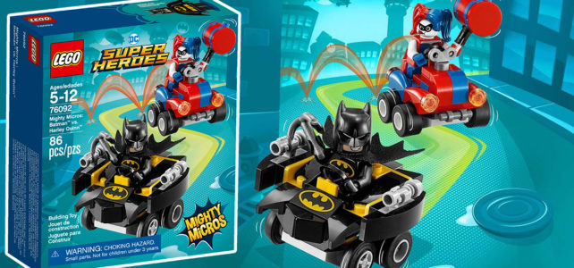 REVIEW LEGO 76092 DC Comics Mighty Micros Batman vs Harley Quinn