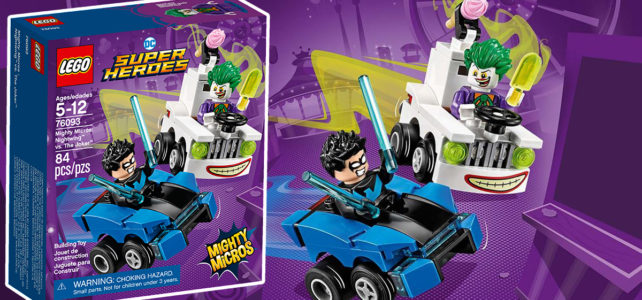 REVIEW LEGO 76093 DC Comics Mighty Micros Nightwing vs The Joker