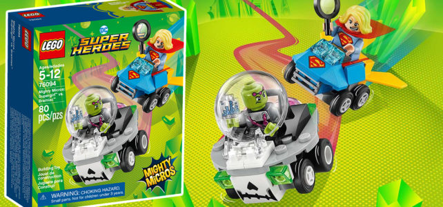 REVIEW LEGO 76094 Comics Mighty Micros Supergirl vs Brainiac