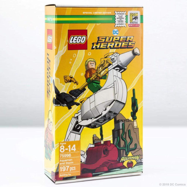 SDCC 2018 LEGO DC Comics 75996 Aquaman and Storm