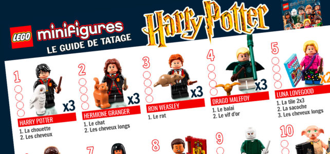 LEGO 71022 Minifigs à collectionner Harry Potter : le guide de tâtage