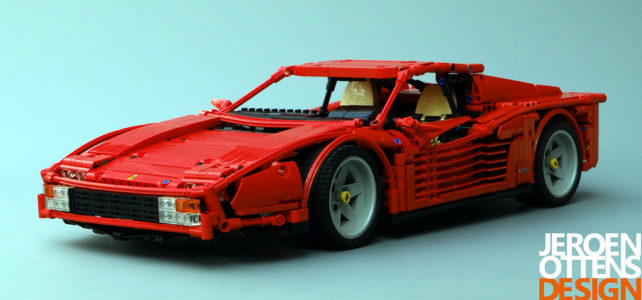 LEGO Ferrari Testarossa