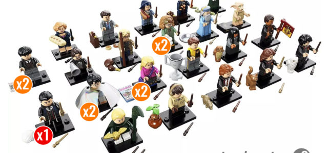 LEGO Harry Potter 71022 Collectible Minifigures distribution