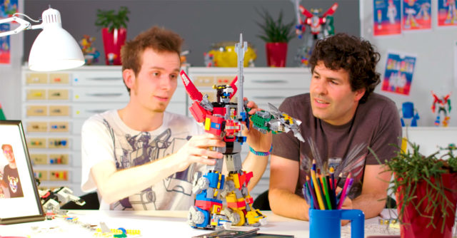 LEGO Ideas 21311 Voltron video designers