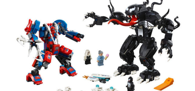 LEGO Marvel 2019 Spider-Man Mech vs Venom Mech