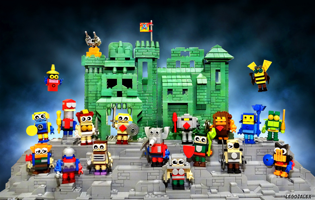 Les Maitres de l'Univers - Mega Construx - Eternia Battleground