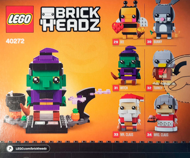 LEGO BrickHeadz 40272 Halloween Witch