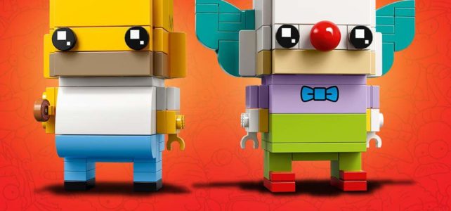 LEGO BrickHeadz Homer Simpson et Krusty