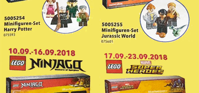 Minifigs LEGO ToysRUs Bricktober 2018
