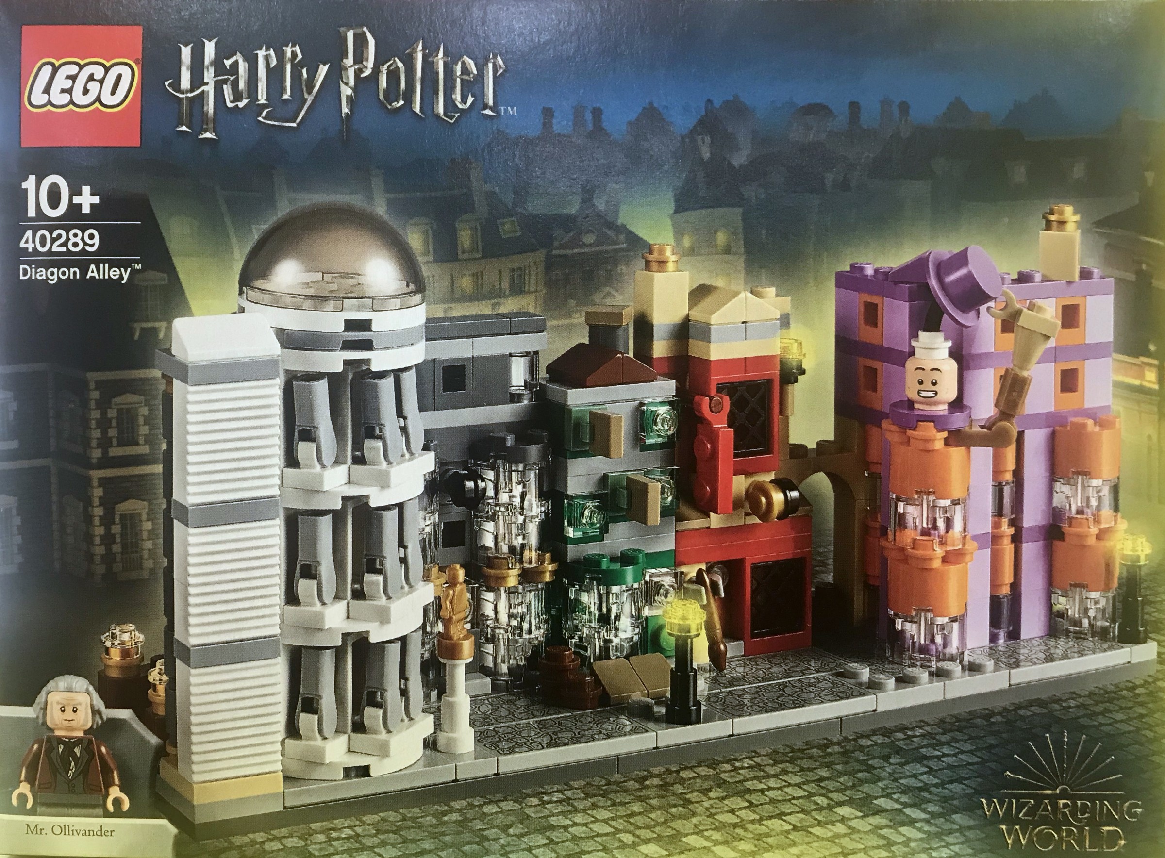 Nouveauté LEGO Harry Potter 40289 Diagon Alley : le Chemin de Traverse  version microscale - HelloBricks