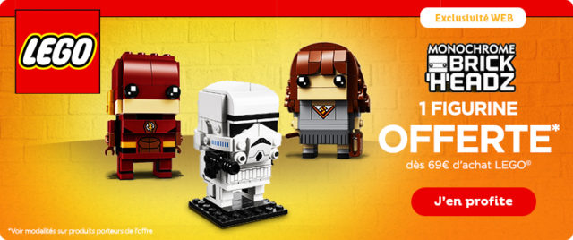 Toys R Us LEGO BrickHeadz offert