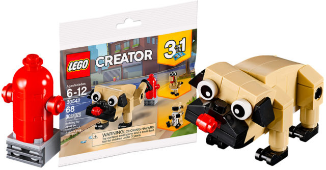 polybag LEGO Creator 30542 Cute Pug