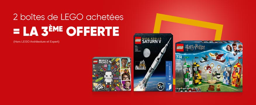 Chez FNAC : 2 boites LEGO achet?�es, la 3?�me offerte - HelloBricks