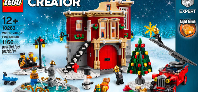 LEGO 10263 Winter Village 2018 Fire Station