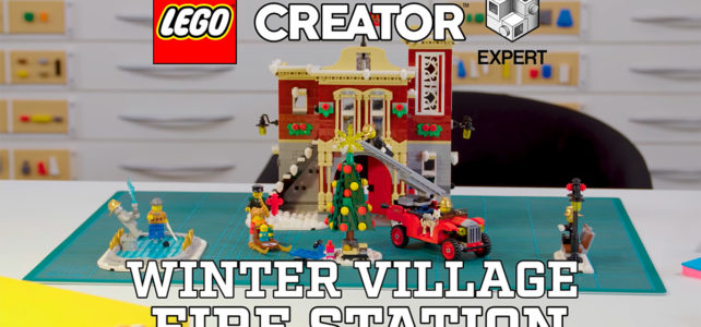LEGO 10263 Winter Village Fire Station video designer