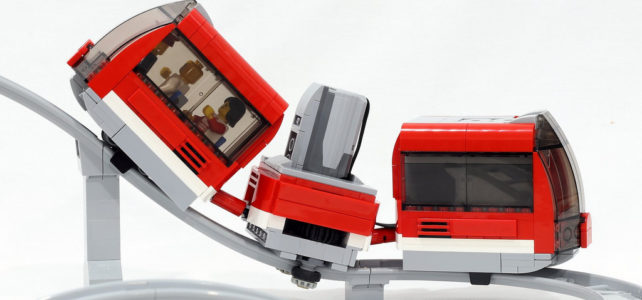 LEGO Roller Coaster Train motorisé
