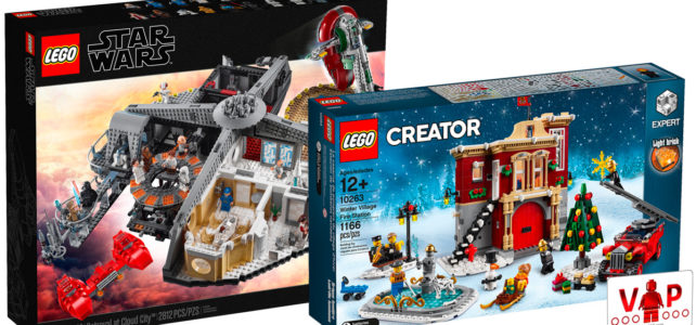 LEGO Star Wars 75222 Cloud City 10263 Winter Village Fire Station
