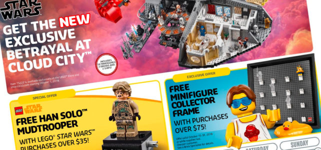 Bientôt offert chez LEGO : polybag LEGO Star Wars 40300 Han Solo Mudtrooper et un cadre pour minifigs