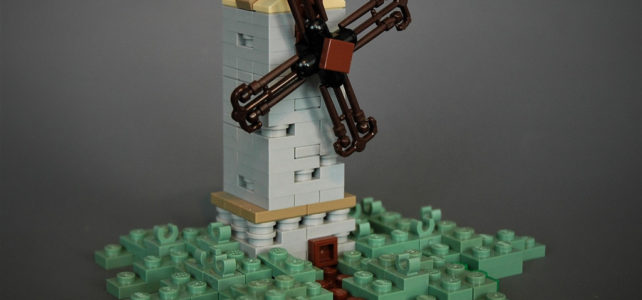 Moulin et baguettes magiques LEGO Harry Potter